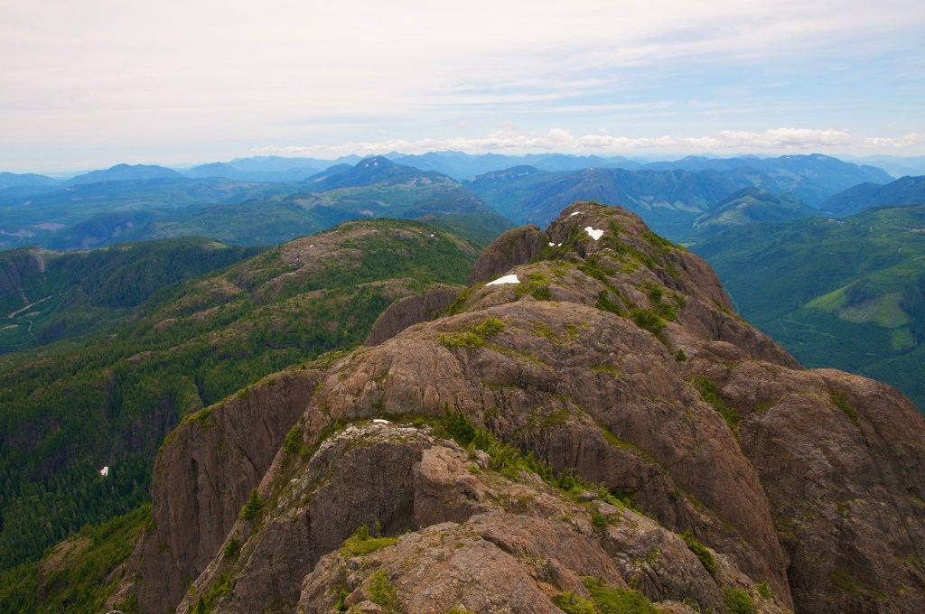 A very steep hike to the summit of Mount Arrowsmith
